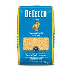 PASTA PUNTALETTE nº73 DE CECCO 500GR