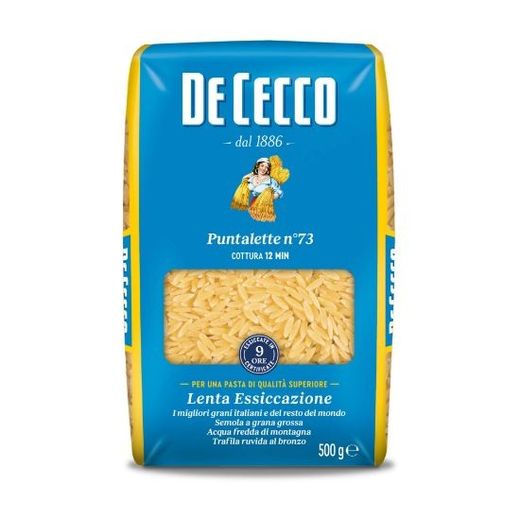 PASTA PUNTALETTE nº73 DE CECCO 500GR