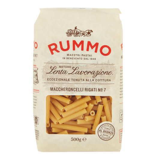 Pasta Rummo maccheroncelli rigati Nº7 500G