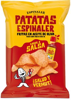 PATATAS FRITAS ESPINALER CON SALSA ESPINALER 125GR