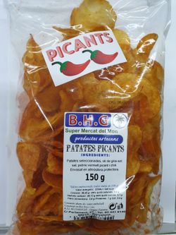 Patatas picantes BHG 150G