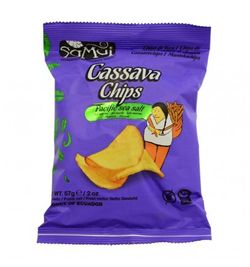 Patatas Samai Cassava sea salt 75g