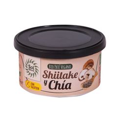 Pate Vegano Shiitake y Chia, 125g