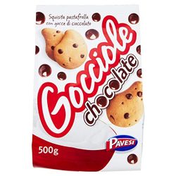 Pavesi Gocciole - Galletas Frollini con chocolate 500g
