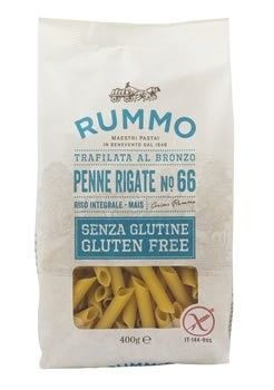 Penne rigate No.66 Rummo sin gluten 400g