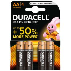 PILAS Duracell LR6 AA X4 UNID.
