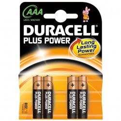 Pilas Duracell Plus Power LR03 (AAA)  P-4