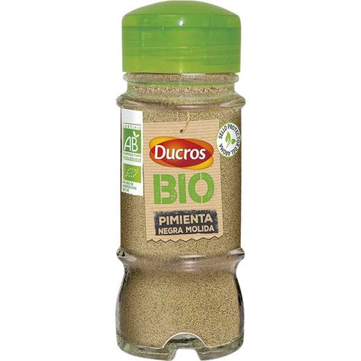Pimienta negra Molida Bio Ducros 43g