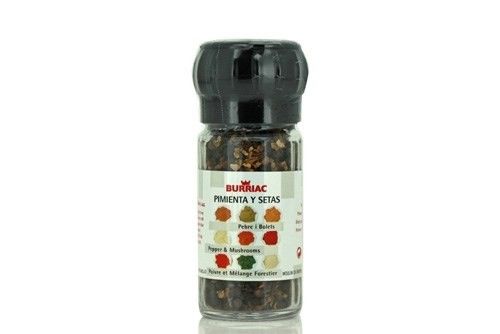 Pimienta y setas 53g Burriac