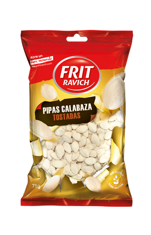 Pipas de calabaza tostadas Frit Ravich 75G