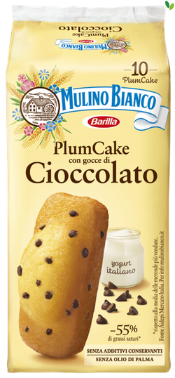 PlumCake chocolate  mulino bianco x10un 350g