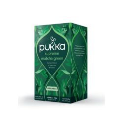 Pukka Supreme Matcha Té Verde Bio, 20 bolsitas (30 g)