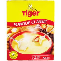 Queso suizo fondue natural TIGER  400 g