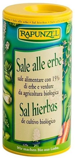 Rapunzel sal de hierbas Bio salero 125g