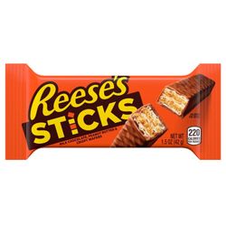 Reese's Sticks Chocolate y Mantequilla de Cacahuete 42g