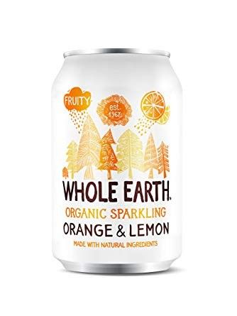 Refresco de limón y naranja Bio Whole Earth 330ml