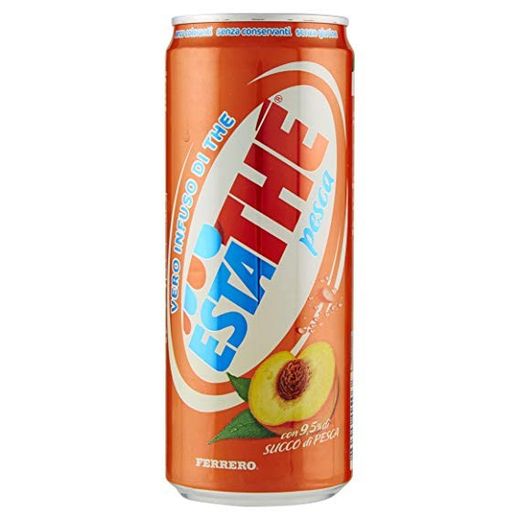Refresco de melocotón Estathe Ferrero 330ml sin gluten