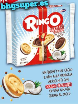 RINGO CEREALI COCCO GR 156 PAVESI