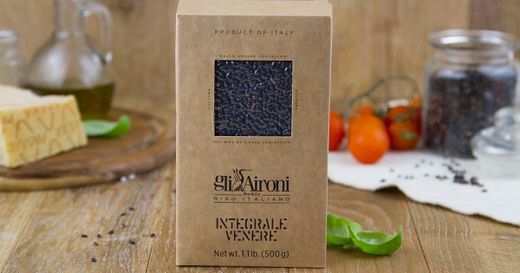 Riso venere integrale in astuccio Gli Aironi 500g