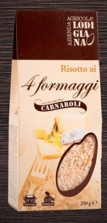 Risotto con 4 quesos Lodigiana 250G