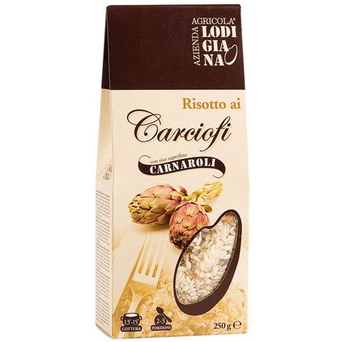 Risotto con alcachofa Lodigiana 250G