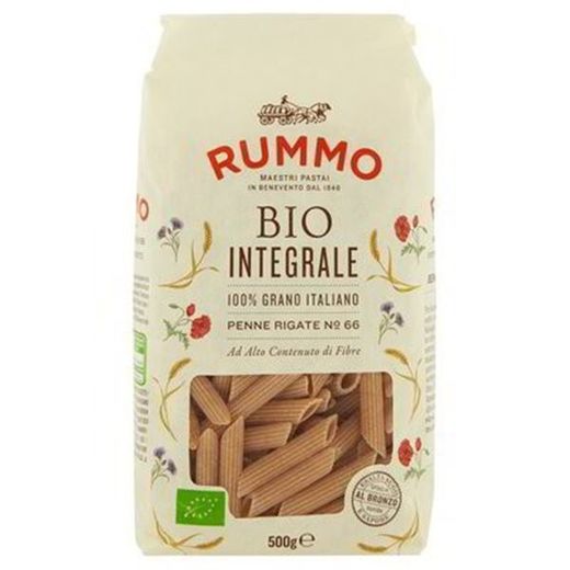 RUMMO PENNE RIGATE INTEGRALES BIO Nº 66 500G