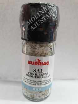 Sal con hierbas mediterráneas Burriac 78g