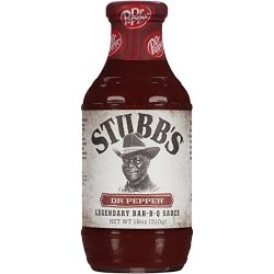 Salsa barbacoa Stubb’s Dr Pepper 510g