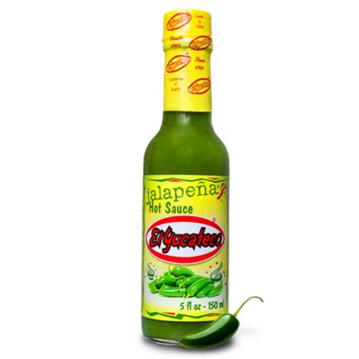 Salsa de chile jalapeño "El Yucateco" 150ML