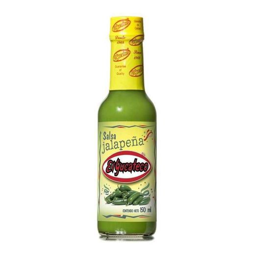Salsa de chile jalapeño "El Yucateco" 150ML