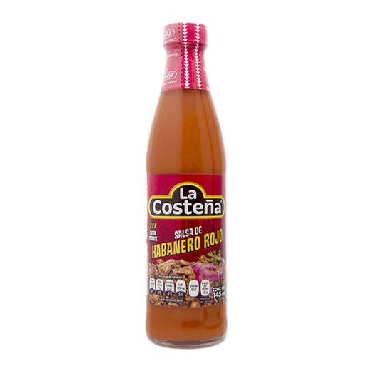 Salsa de habanero rojo La Costeña 145ml