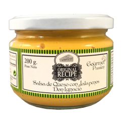 Salsa de Queso Cheddar con Jalapenos - 200ml