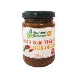 Salsa pesto rosso BIO  Artigiana GenovesE 130 g