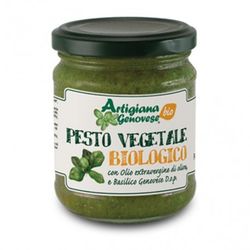Salsa pesto vegetal BIO 130 gr. Artigiana
