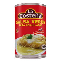 Salsa verde para enchiladas La Costeña 420G