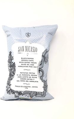 SAN NICASIO Patatas fritas a la pimienta negra 150g