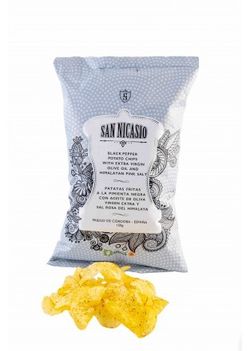 SAN NICASIO Patatas fritas a la pimienta negra 150g