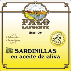 Sardinillas Paco A.Oliva 22P 120g
