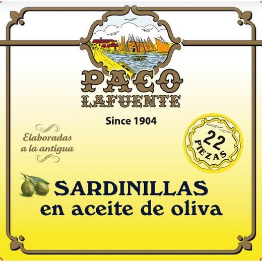Sardinillas Paco A.Oliva 22P 120g