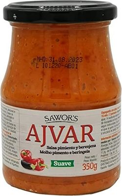 SAWOR'S Salsa Ajvar Suave, 350g