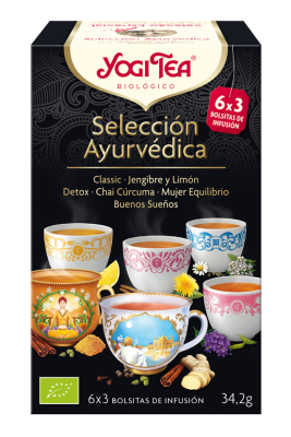 Selección Ayurvédica Yogi Tea 34G