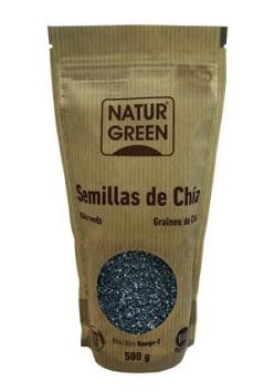 Semillas de Chía Naturgreen 500G sin gluten