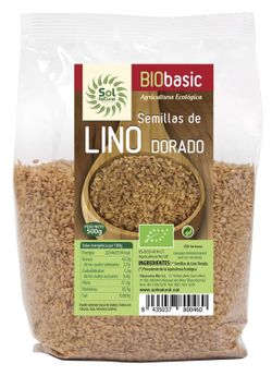 Semillas de lino dorado Sol Natural 500G