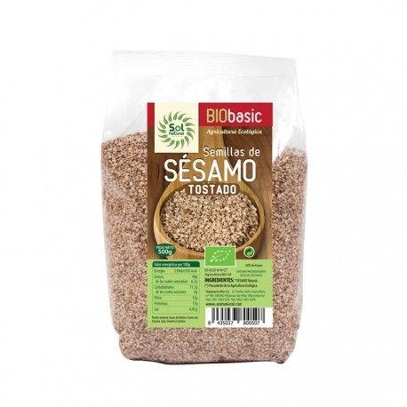 Semillas de Sésamo tostado Sol Natural 500G