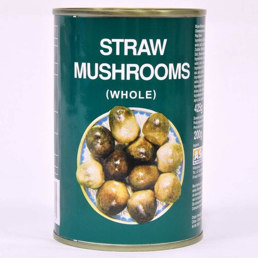 Setas chinas en lata de 425g Straw Mushrooms