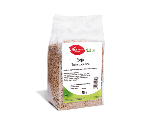 Soja texturizada fina El Granero 350G