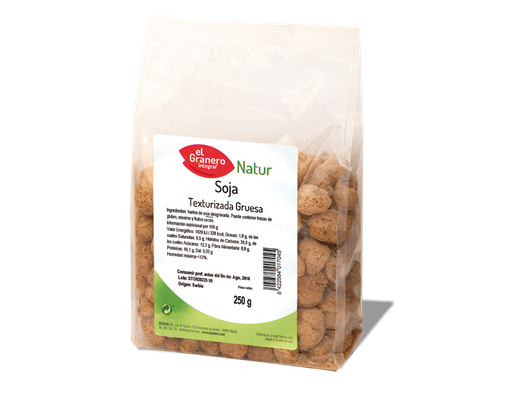 Soja Texturizada gruesa El Granero 250G