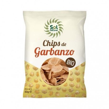 Sol natural chips de garbanzo 80G