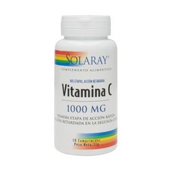 Solaray Vitamina C 1000mg 30 comprimidos