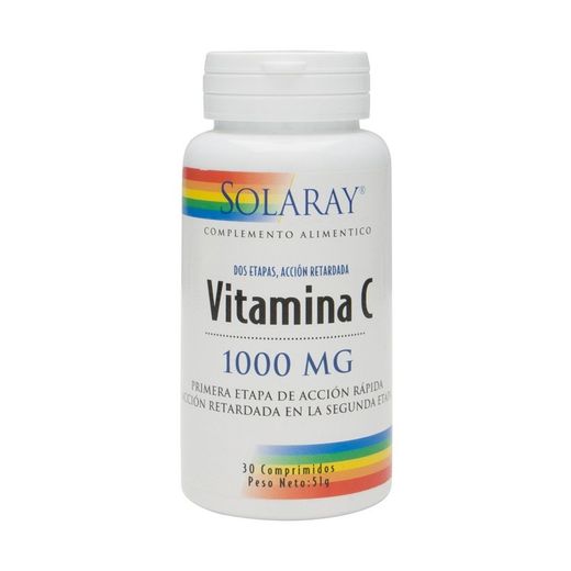 Solaray Vitamina C 1000mg 30 comprimidos